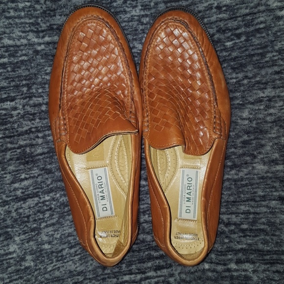 LINEA UOMO Other - LINEA UOMO DI MARIO LEATHER LOAFERS SHOES 41.5 8.5